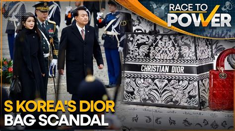 south korean first lady dior bag